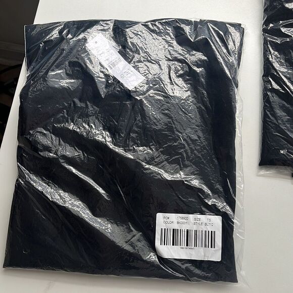 J Crew Puff Sleeve Crepe Top Womens Size Tall Small‎ Black - Picture 4 of 6